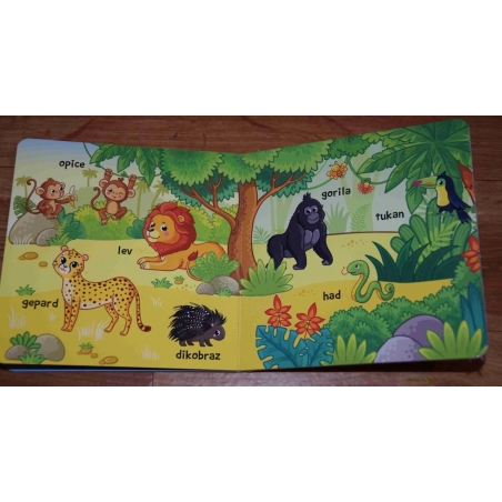 Poznáváme zvířátka - Na farmě, V divočině, V lese