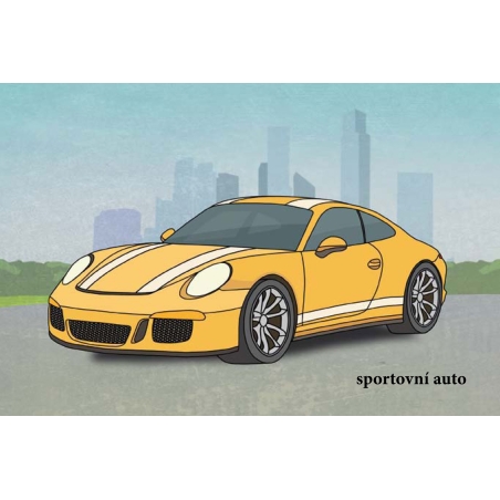 Auta + Nákladní auta - leporelo