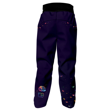 Softshellová bunda dětská WAMU, DUHOVÁ KOČKA