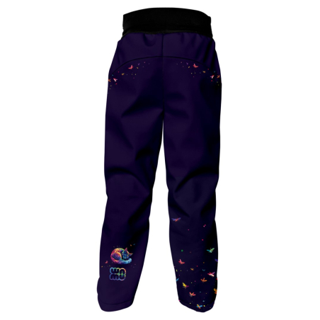 Softshellová bunda dětská WAMU, DUHOVÁ KOČKA