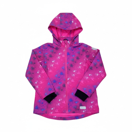 Dívčí softshellová bunda | Nepromokavá, prodyšná, s kapucí