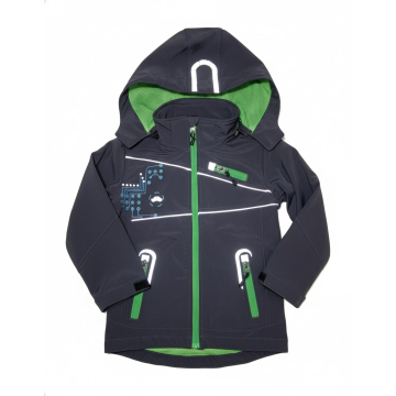 Chlapecká  softshellová bunda s membránou  | Nepromokavá, prodyšná
