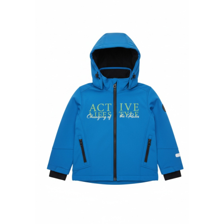 Chlapecká softshellová bunda s fleecem | Nepromokavá