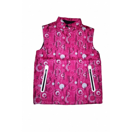 Zateplená vesta - šustáková s fleesem Kugo