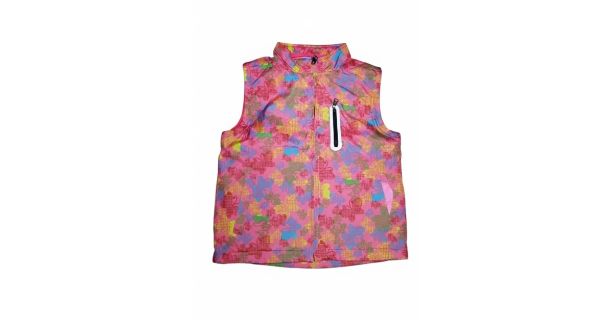 Zateplená vesta - šustáková s fleesem Kugo