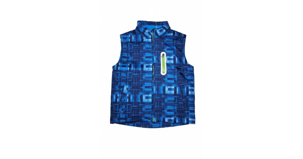 Zateplená vesta - šustáková s fleesem Kugo