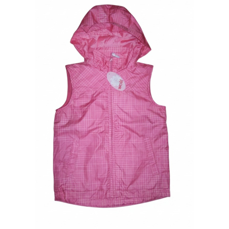 Zateplená vesta s kapucou Wolf vel.116