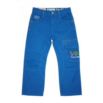 Chlapecké plátěné kalhoty - bagr Kugo