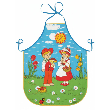 Dětská zástěrka - Jeníček a Mařenka