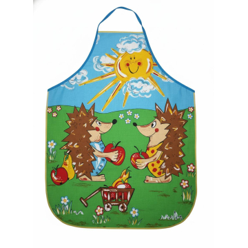 Dětská zástěrka - Ježci