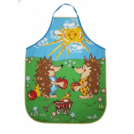 Dětská zástěrka - Ježci