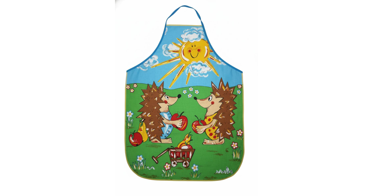 Dětská zástěrka - Ježci