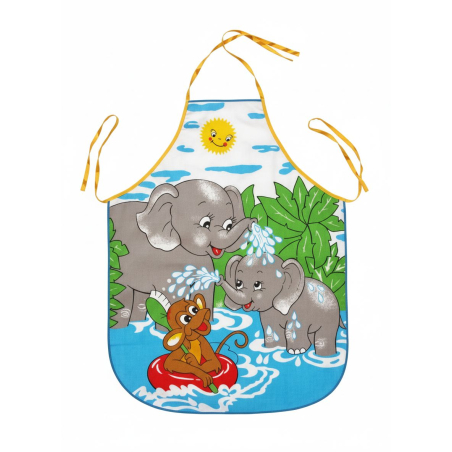 Dětská zástěrka - sloni