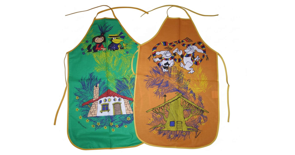 Dětská zástěrka - Křemílek - Malá čarodějka