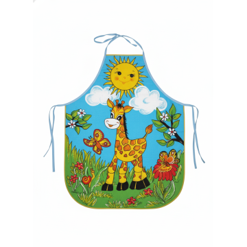 Dětská zástěrka - žirafa