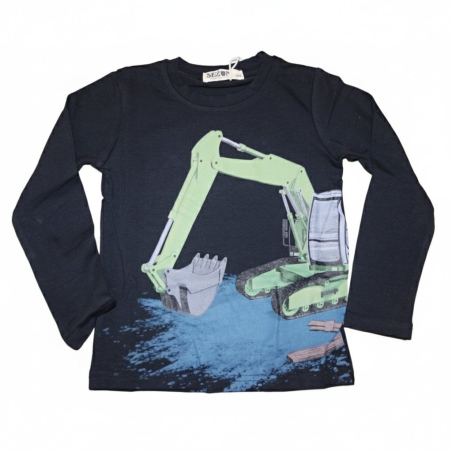 Chlapecké tričko dlouhý rukáv BAGR černá