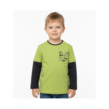 Chlapecké triko Wolf dlouhý rukáv - dvojitý efekt