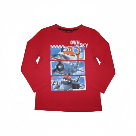 Chlapecké tričko dlouhý rukáv  LETADLA - Disney
