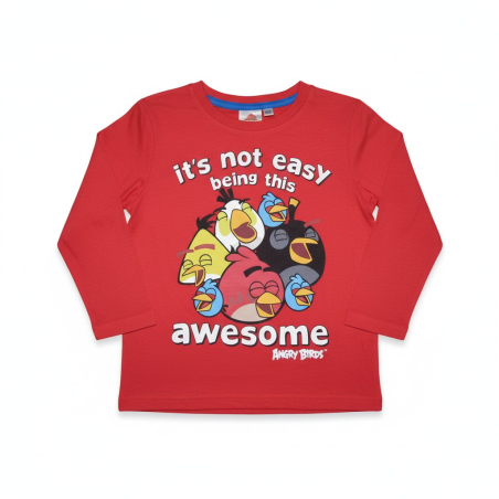 Chlapecké tričko dlouhý rukáv   ANGRY BIRDS