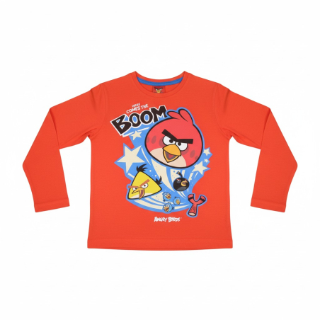 Chlapecké tričko dlouhý rukáv   ANGRY BIRDS