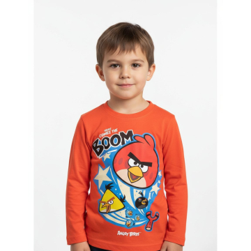 Chlapecké tričko dlouhý rukáv   ANGRY BIRDS