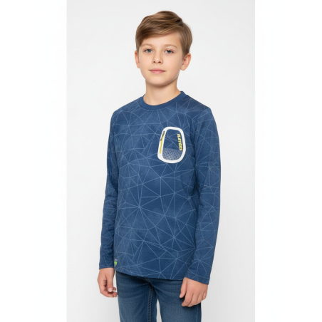 Chlapecké triko dlouhý rukáv - pavučina