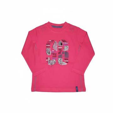 Chlapecké triko dlouhý rukáv Wolf  červená