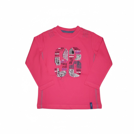 Chlapecké triko dlouhý rukáv Wolf  červená