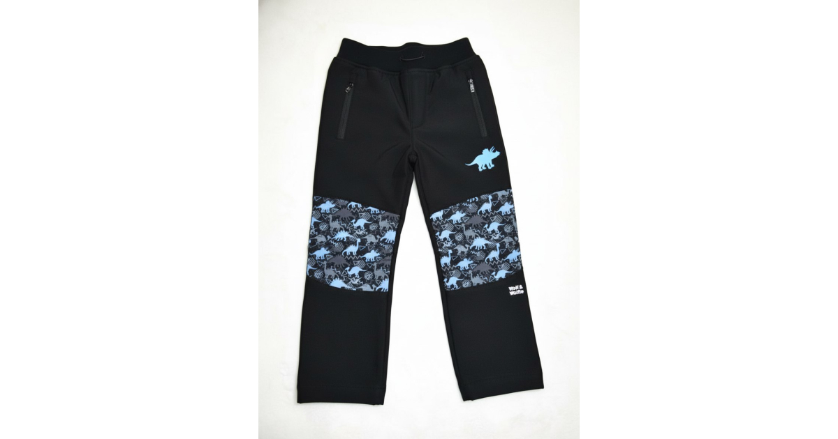 Softshellové kalhoty Wolf zateplené B2595 dinosaurus