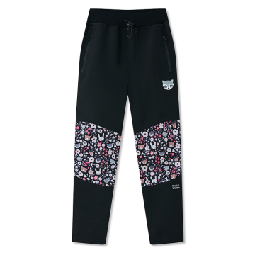 Softshellové kalhoty Wolf zateplené B2591 zvířátka černá