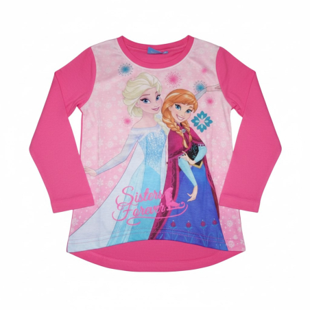Dívčí tričko dlouhý rukáv FROZEN - ledové království
