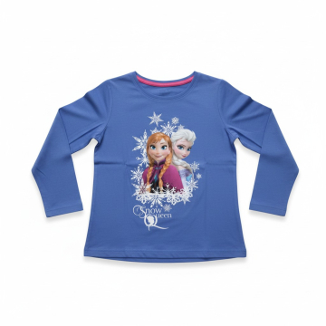Dívčí tričko dlouhý rukáv FROZEN - ledové království