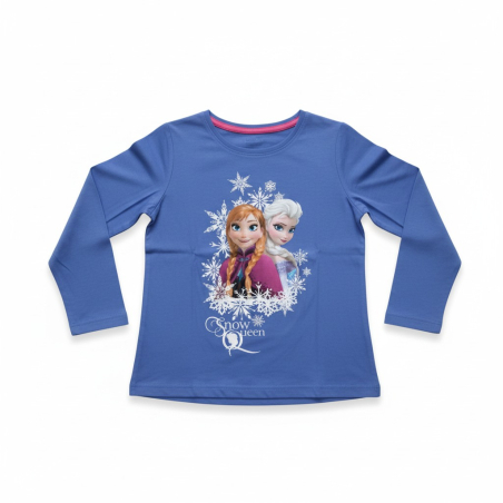 Dívčí tričko dlouhý rukáv FROZEN - ledové království