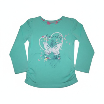Dívčí tričko dlouhý rukáv  Wolf motýl - víla