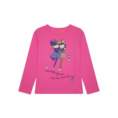 Dívčí tričko dlouhý rukáv holčičky Wolf