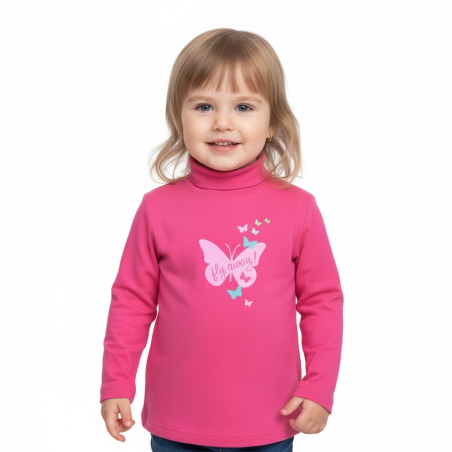Dívčí triko - rolák Wolf   motýlek