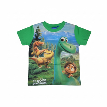 Chlapecké tričko krátký rukáv hodný dinosaurus