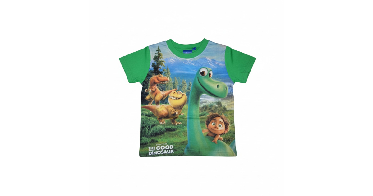 Chlapecké tričko krátký rukáv hodný dinosaurus