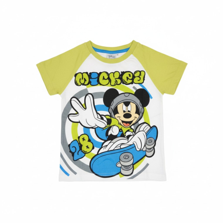 Chlapecké letní tričko krátký rukáv myšák Mickey