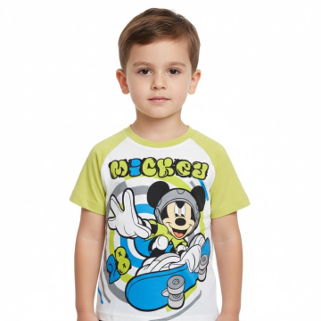 Chlapecké letní tričko krátký rukáv myšák Mickey