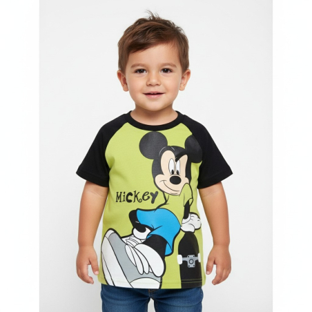Chlapecké letní tričko krátký rukáv myšák Mickey
