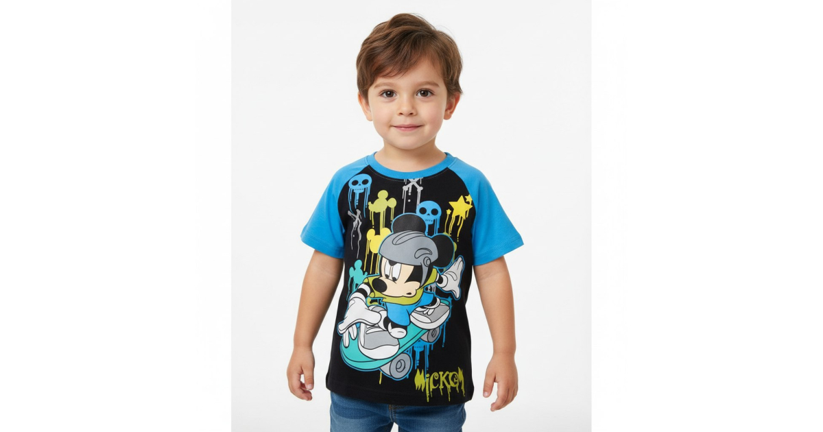 Chlapecké letní tričko Mickey Disney