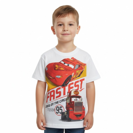 Chlapecké tričko krátký rukáv auto Cars