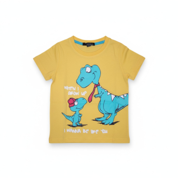 Chlapecké tričko krátký rukáv dinosaurus