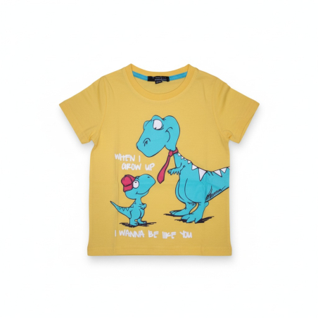 Chlapecké tričko krátký rukáv dinosaurus