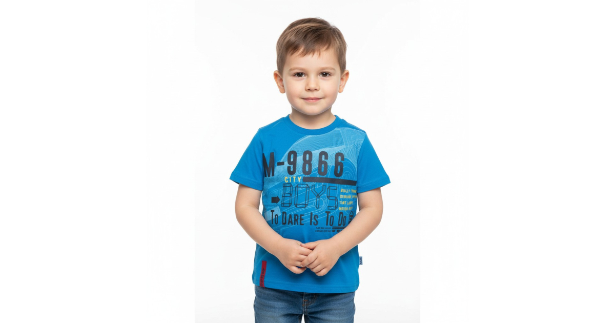 Chlapecké tričko krátký rukáv nápis auto Kugo