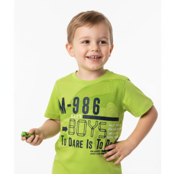 Chlapecké tričko krátký rukáv nápis auto Kugo