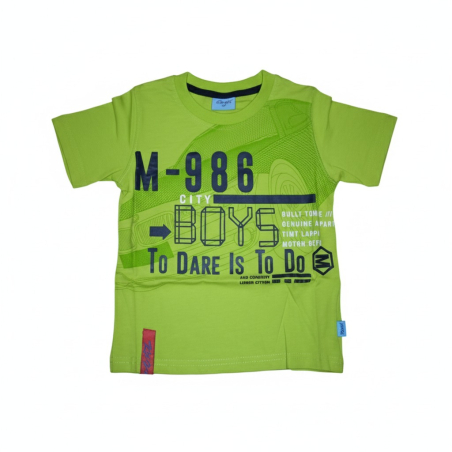 Chlapecké tričko krátký rukáv nápis auto Kugo