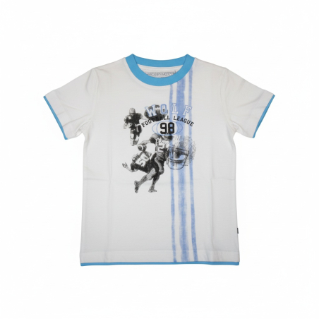 Chlapecké tričko krátký rukáv Wolf fotbal