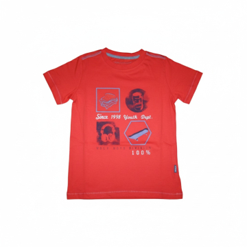 Chlapecké letní tričko krátký rukáv Wolf